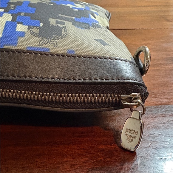 MCM “Big Bang” Digital Camouflage Wristlet Pouch - Picture 9 of 11